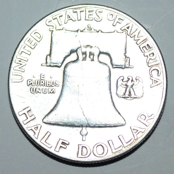 1951 S, Franklin Half Dollar, # 244 - Picture 4 of 4
